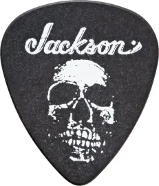 Genuine Jackson 451 Skull Delrin .50mm (Thin) Guitar Picks - 12 Picks (Dozen)