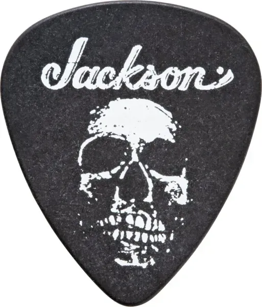 Genuine Jackson 451 Skull Delrin .50mm (Thin) Guitar Picks - 12 Picks (Dozen)