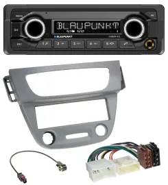 Blaupunkt MP3 Bluetooth USB AUX Autoradio für Renault Megane 3 (12-14) - grau