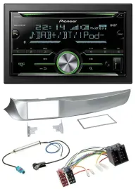 Pioneer Bluetooth MP3 DAB 2DIN USB CD Autoradio für Alfa Giulietta 05/2010-10/20