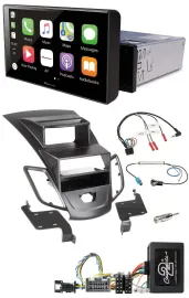 Pioneer Bluetooth Lenkrad DAB USB Autoradio für Ford Fiesta 08-10 Display schwar