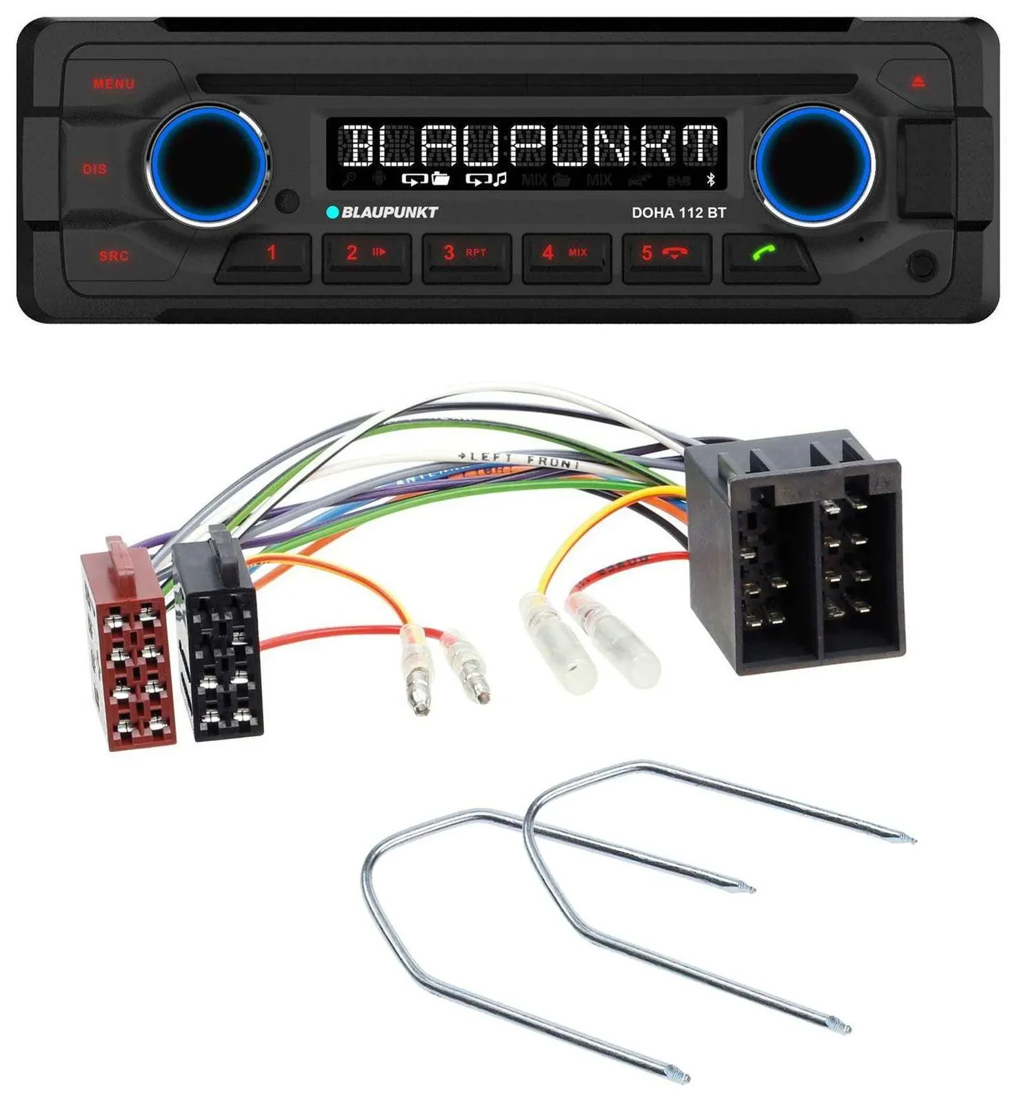 Автомагнитола для VW Passat B2/B3/B4 (1985-1997), Golf 3 Blaupunkt Bluetooth, USB, AUX, MP3, CD