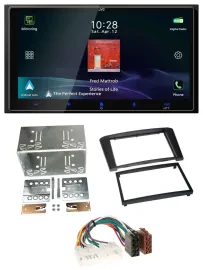 JVC USB Bluetooth 2DIN DAB MP3 Autoradio für Toyota Avensis 2003-2009