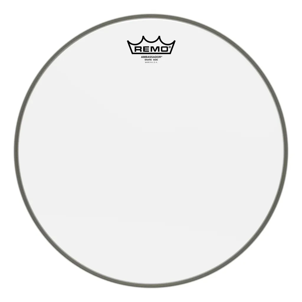 Пластик для малого барабана Remo Ambassador Clear 14" резонансный