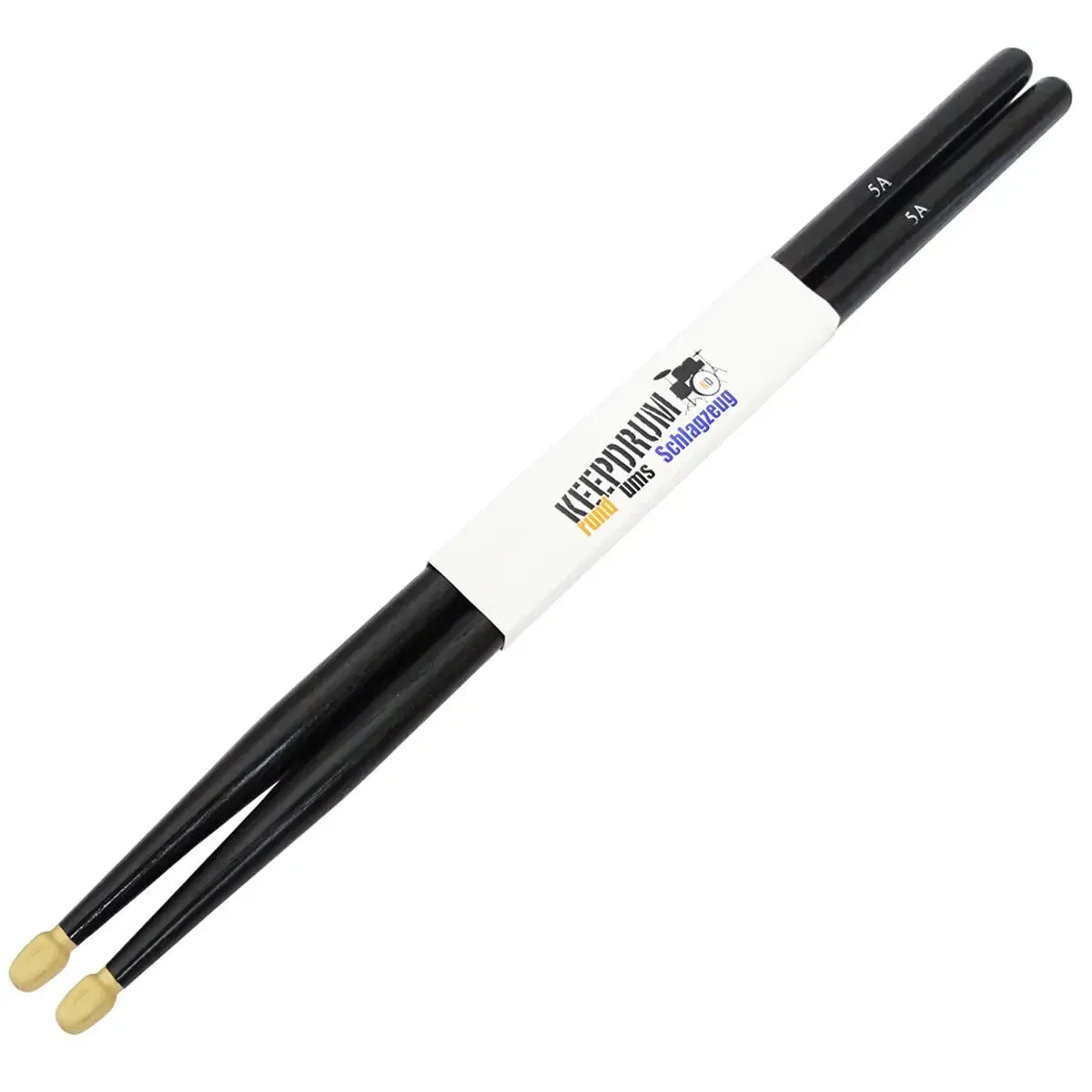 Барабанные палочки keepdrum 5A Black Hickory