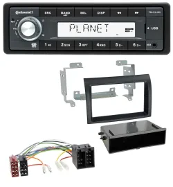 Continental USB MP3 AUX 1DIN Autoradio für Citroen Jumper Fiat Ducato 06-11 schw