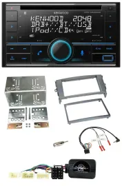 Kenwood CD 2DIN DAB USB Lenkrad Bluetooth Autoradio für Toyota Auris 2007-2011 a
