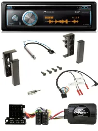 Pioneer Lenkrad DAB USB CD Bluetooth Autoradio für Audi A2 A3 A4 A6 1999-2000