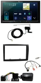 Pioneer 2DIN DAB USB Lenkrad Bluetooth Autoradio für Citroen Jumper Peugeot Boxe