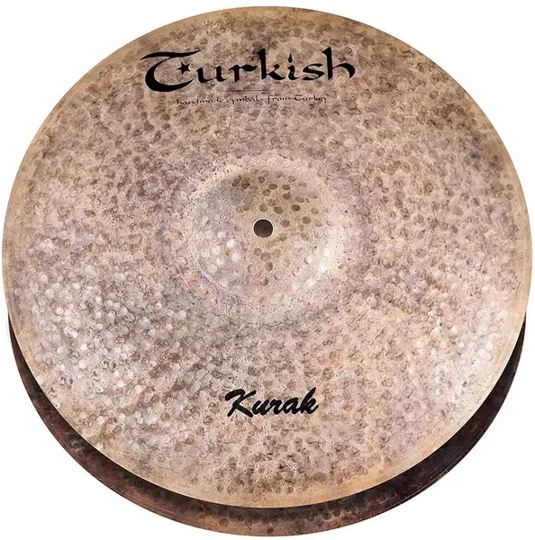 Тарелка барабанная Turkish 13" Kurak Hi-Hat (пара)