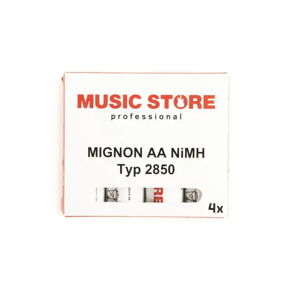 Элемент питания Music Store 11788 Ni-MH 2650mAh AA (4 штуки)