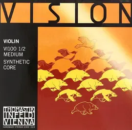 Струны для скрипки THOMASTIK Vision VI100 Medium 1/2