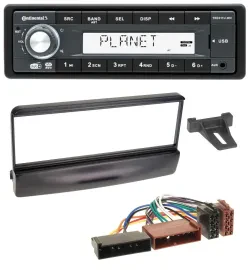 Continental MP3 AUX USB DAB 1DIN Autoradio für Ford Mondeo 96-02 Puma ab 97 Tran