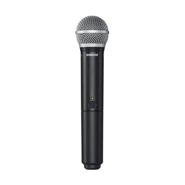 Shure BLX2 Handheld Transmitter with PG58 Microphone, H10: 542.125-571.800MHz