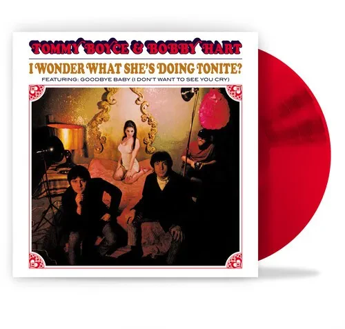 Виниловая пластинка Boyce & Hart - I Wonder What She's Doing Tonite? - 180gm Red Vinyl [New Vinyl LP