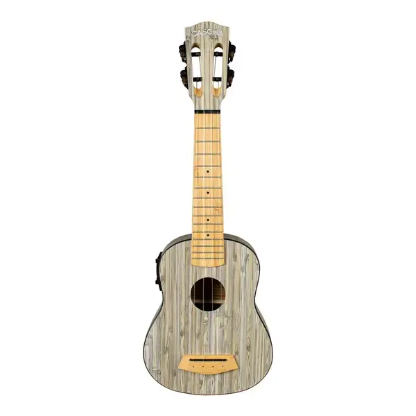 Укулеле сопрано со звукоснимателем, Cascha HH-2315E Bamboo Series