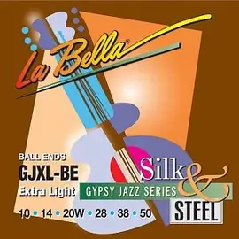 Струны для акустической гитары La Bella GJXL-BE 10-50, сталь