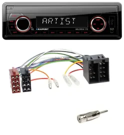 Blaupunkt SD USB 1DIN MP3 AUX Autoradio für Opel Astra F 1991-98 Corsa A+B 1990-