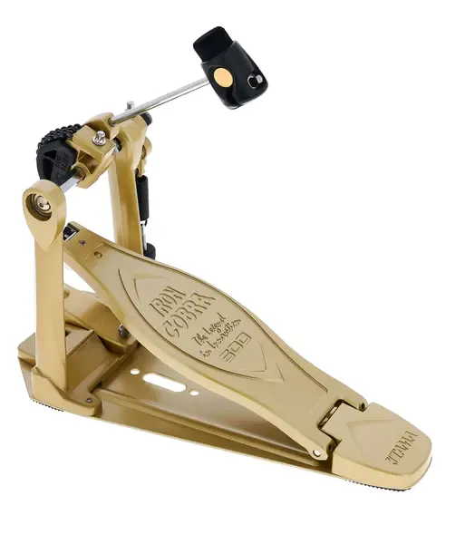 Педаль для барабана Tama Iron Cobra 600 Single Bass Drum Pedal, Limited Edition Satin Gold