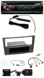 Автомагнитола Pioneer DAB, Bluetooth, CD, USB, поддержка управления на руле, для Opel Antara/Astra H/Zafira B