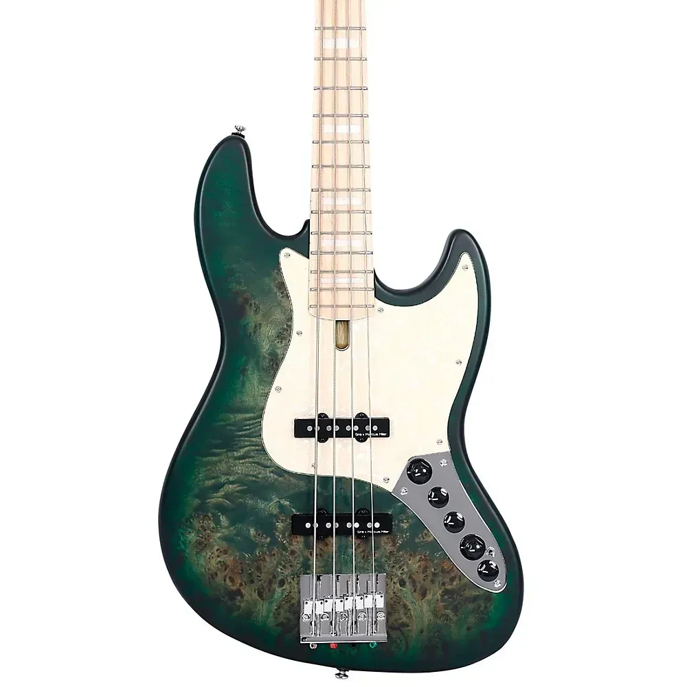 Sire Marcus Miller V7 Swamp Ash Reissue 4-String Bass Satin Transparent Green