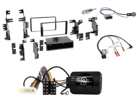 Einbauset Lenkradadapter Doppel DIN Autoradio für Nissan Tiida Versa C11 08-11 p