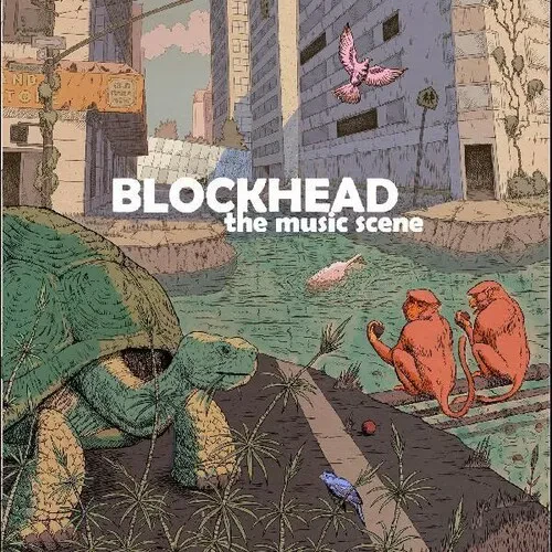 Виниловая пластинка Blockhead - The Music Scene [New Vinyl LP] Clear Vinyl, 180 Gram, Teal , Digital