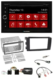 Blaupunkt Lenkrad DVD Bluetooth DAB 2DIN USB Autoradio für Smart ForFour 2004-20