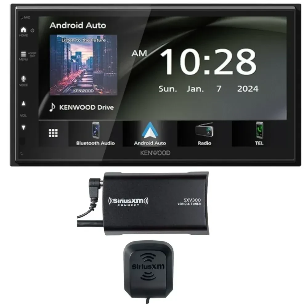 Автомагнитола Kenwood DMX5710S с тюнером SiriusXM SXV300v1 (набор, 2 шт.)