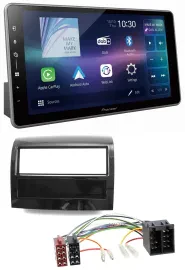 Pioneer Bluetooth USB DAB MP3 Autoradio für Fiat Ducato 2011-2021 piano schwarz