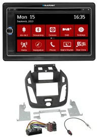 Blaupunkt Bluetooth DAB 2DIN USB DVD MP3 Autoradio für Ford Transit 2012-2018 Di
