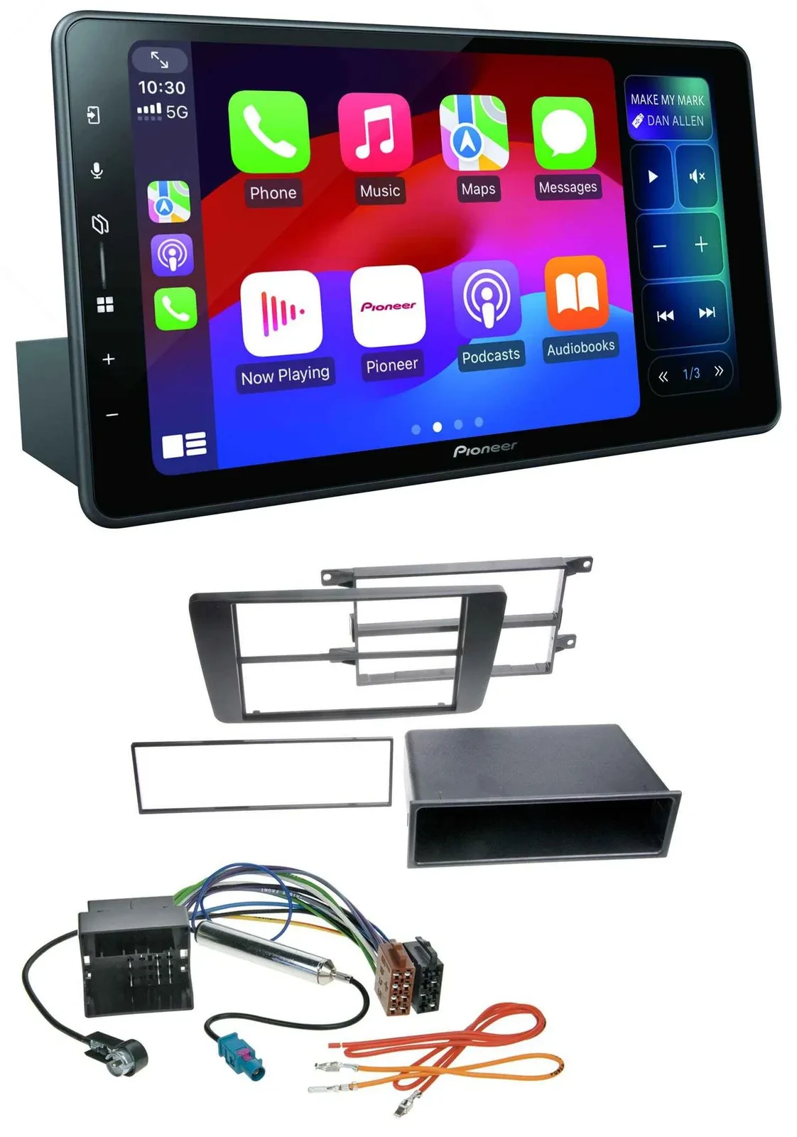 Pioneer Bluetooth DAB MP3 USB Autoradio für Skoda Octavia II 2004-2013 Yeti ab 2