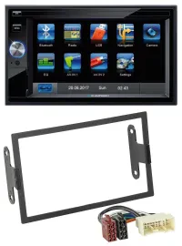 Blaupunkt SD Bluetooth 2DIN MP3 USB AUX Autoradio für Nissan Xterra 2000-2004