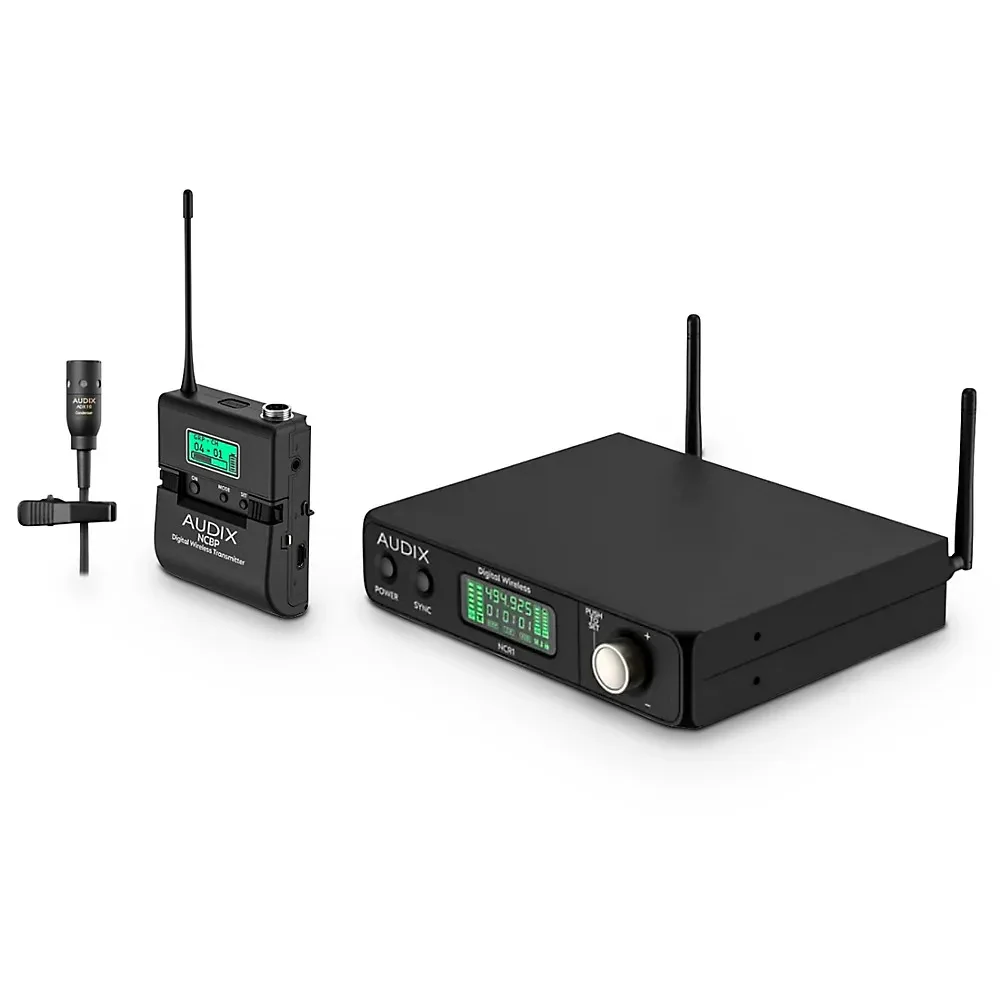 Микрофонная радиосистема Audix Novacore NCBX10 цифровая UHF, 494–542 МГц, одноканальная, с петличным микрофоном