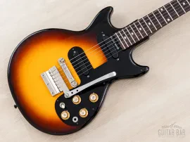 1963 Gibson Melody Maker D Vintage Guitar Sunburst, Collector-Grade w/ Case