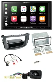 Pioneer 2DIN Lenkrad USB DAB DVD Bluetooth Autoradio für Toyota RAV 4 2006-2011