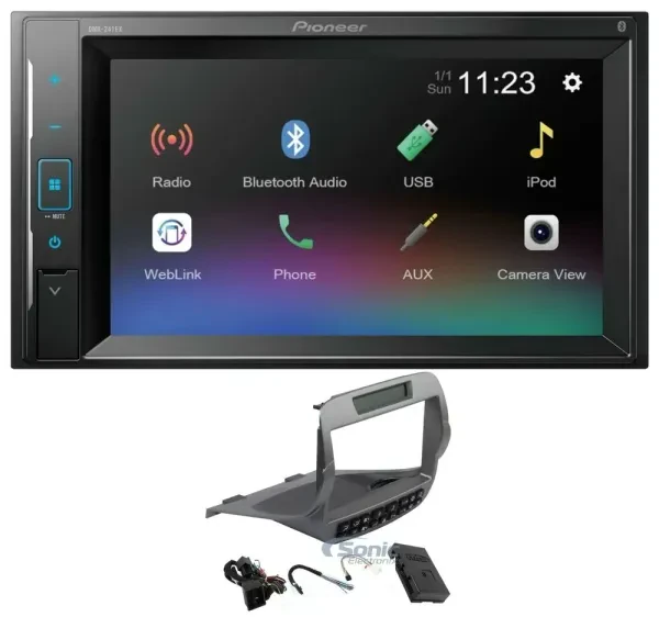 2010-2015 Chevy Camaro Pioneer Double DIN Bluetooth Car Stereo Upgrade | 241ex