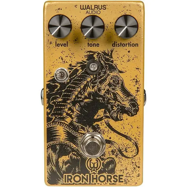 Педаль эффектов для электрогитары Walrus Audio Iron Horse V2 Distortion