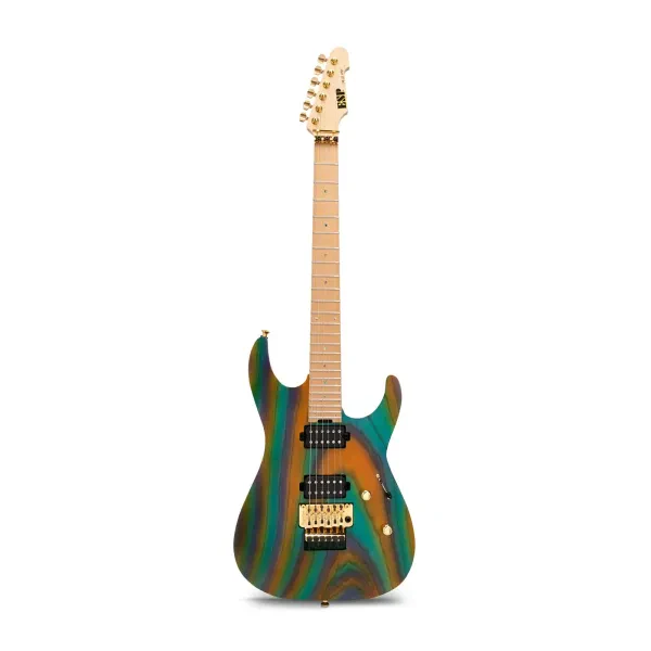 Электрогитара ESP USA M2 FR Open Grain Blueberry
