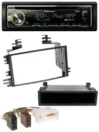 Pioneer DAB USB MP3 AUX CD Autoradio für Kia Rio Hyundai Accent 2006-2011