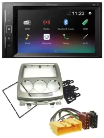 Pioneer DAB MP3 2DIN Bluetooth USB Autoradio für Mazda 5 (CR, 2005-2010)