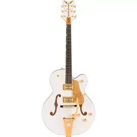 Электрогитара полуакустическая Gretsch Falcon Hollow White