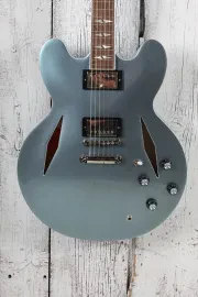 Б/У Электрогитара Epiphone Dave Grohl DG-335 Semi-Hollow Pelham Blue с кейсом