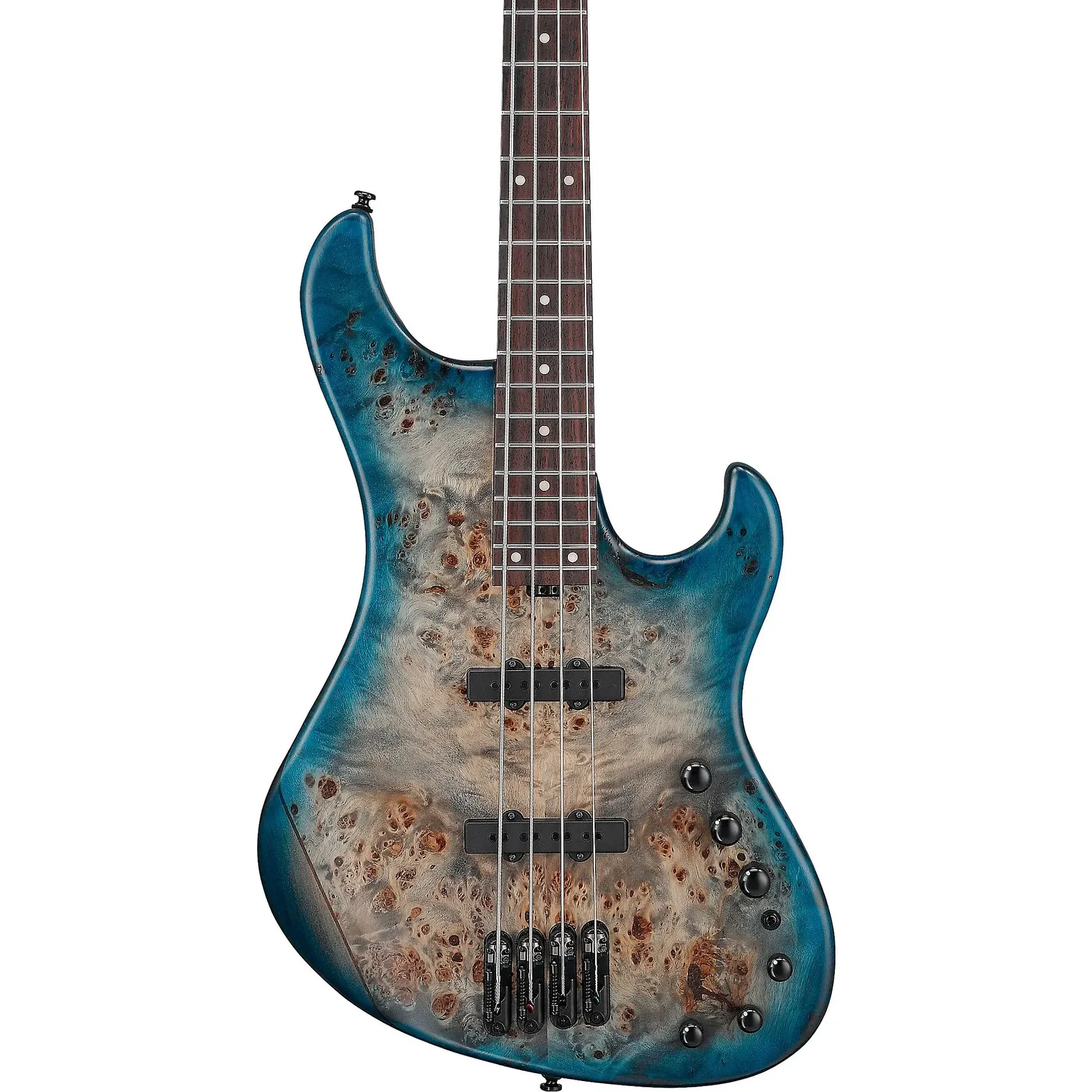 Ibanez MDM1600 Mode 4-String Bass Guitar, Rosewood, Cosmic Blue Starburst