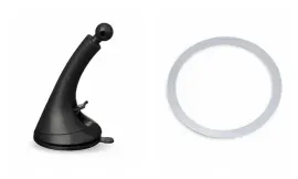 NVX VVDM Dash Suction Cup Add-on with Replacement Magnetic Ring Package