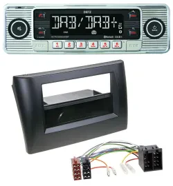 Dietz Bluetooth MP3 DAB USB Autoradio für Fiat Stilo 192 01-08 Ablagefach