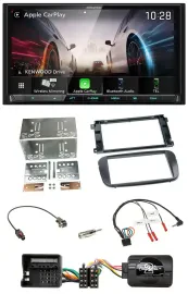Kenwood Lenkrad 2DIN USB DAB Bluetooth Autoradio für Ford Focus C Max Galaxy Pro
