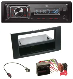 JBL SD AUX MP3 USB Bluetooth Autoradio für Ford Focus Fiesta 04-08 schwarz