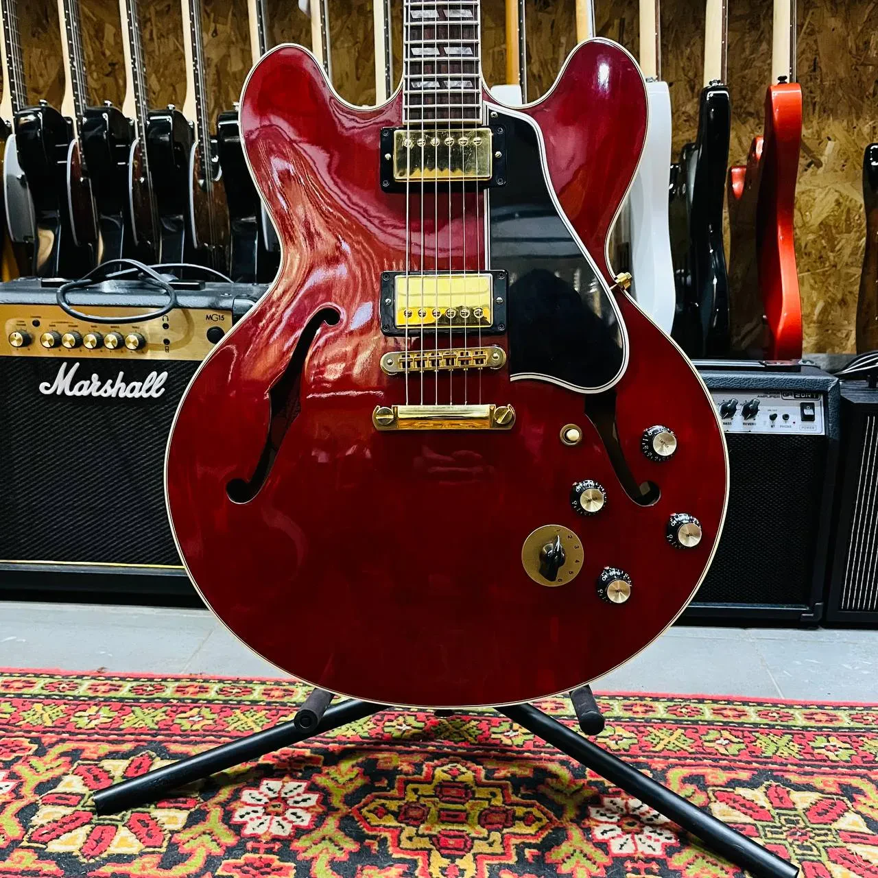 Электрогитара полуакустическая Gibson ES-345 TD Stereo Case 2010 USA