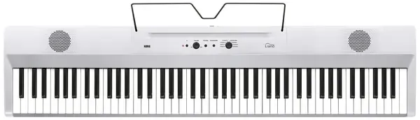 Цифровое пианино компактное Korg L1 PW пюпитр и педаль в комплекте